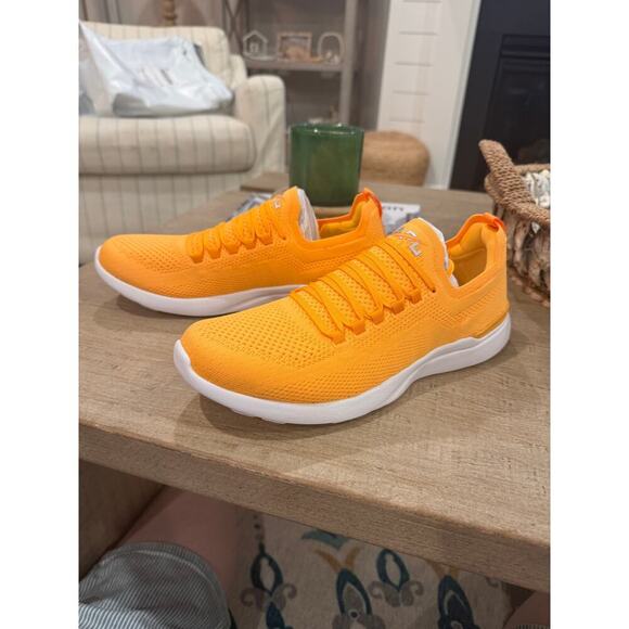 APL TechLoom Breeze Mango / Silver / White Size Womens 11 New in Box MSRP $220 - Picture 12 of 13